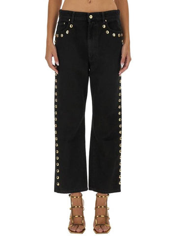 JEANS WITH STUDS - PACO RABANNE - BALAAN 1