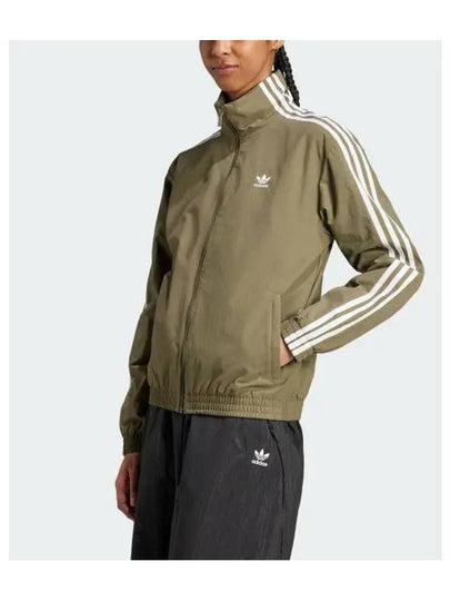 Originals 3 Stripe Woven Track Jacket Olive - ADIDAS - BALAAN 2