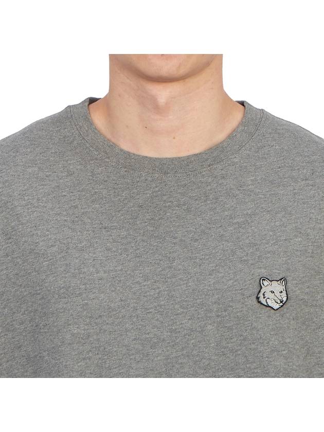 Bold Fox Head Patch Comfort Short Sleeve T-Shirt Grey - MAISON KITSUNE - BALAAN 6