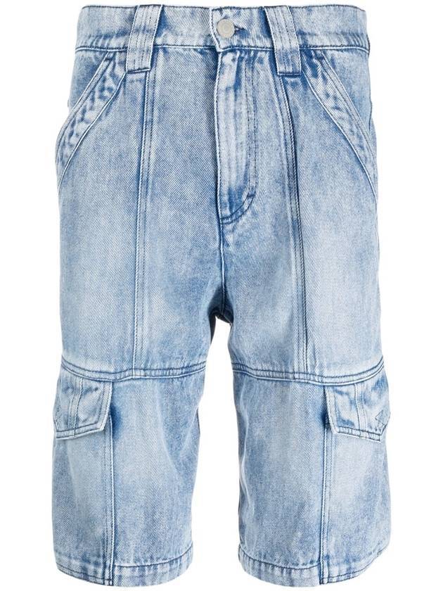 Timmy TIMY denim shorts blue - ISABEL MARANT - BALAAN 1