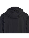 Chrome-R Hooded Jacket Black - CP COMPANY - BALAAN 7