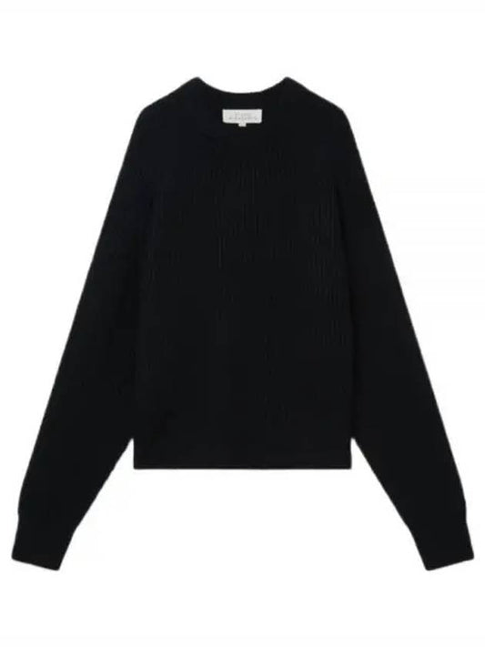 ARUM KNIT BLACK 1052 wool - STUDIO NICHOLSON - BALAAN 1