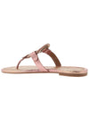 Women's Miller Logo Flip Flops Pink - TORY BURCH - BALAAN 4