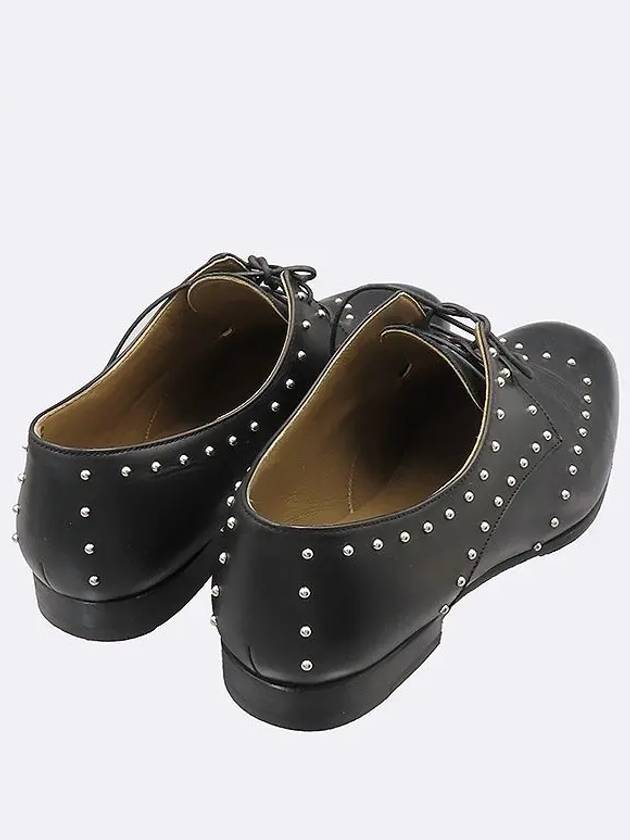 Black studded women s shoes size 35 - HERMES - BALAAN 5