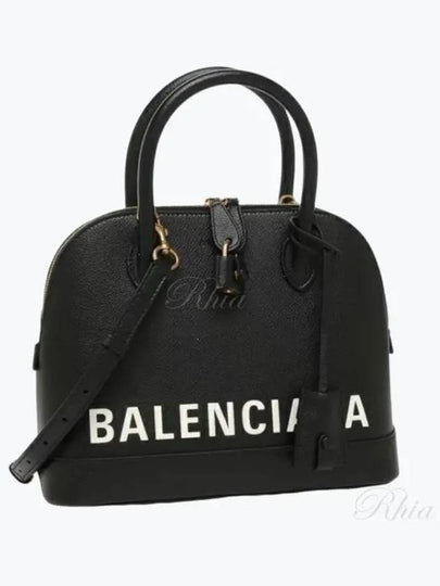 Ville Logo Tote Bag Black - BALENCIAGA - BALAAN 2