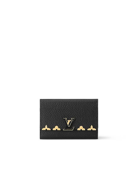 Capucine Compact Wallet Black M82764 - LOUIS VUITTON - BALAAN 1