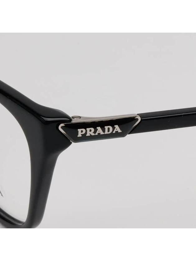 Glasses frame VPR05Y 1AB1O1 square chic horn frame - PRADA - BALAAN 5