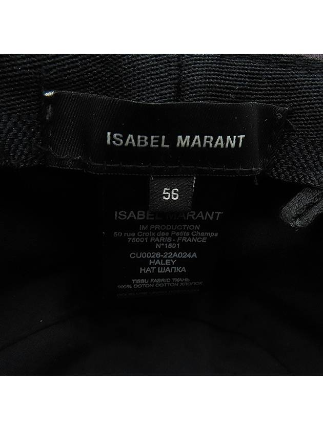 Hailey Bucket Hat - ISABEL MARANT - BALAAN 4