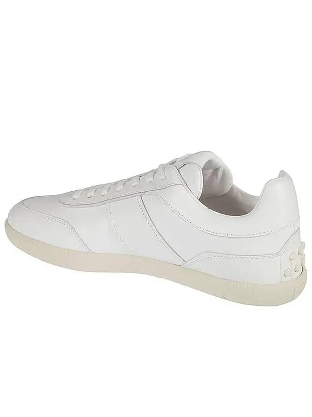 Logo Tonal Low-Top Sneakers White - TOD'S - BALAAN 9