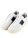 Dover Suede Leather Low Top Sneakers White - PAUL SMITH - BALAAN 2