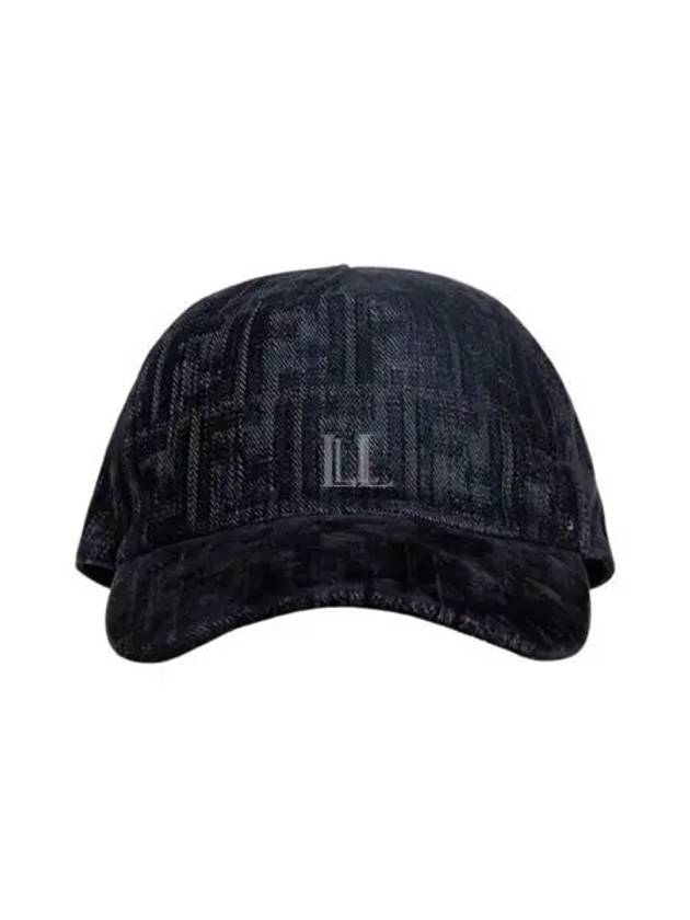 FF Denim Ball Cap Blue - FENDI - BALAAN 2