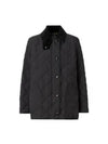 Diamond Quilted Thermoregulated Barn Jacket Black - BURBERRY - BALAAN 2