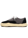 Baker OG Sole VL Bicolor Canvas Low-Top Sneakers Black Grey - MIHARA YASUHIRO - BALAAN 4