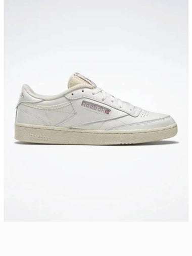 Club C 85 Vintage Low Top Sneakers Chalk - REEBOK - BALAAN 1