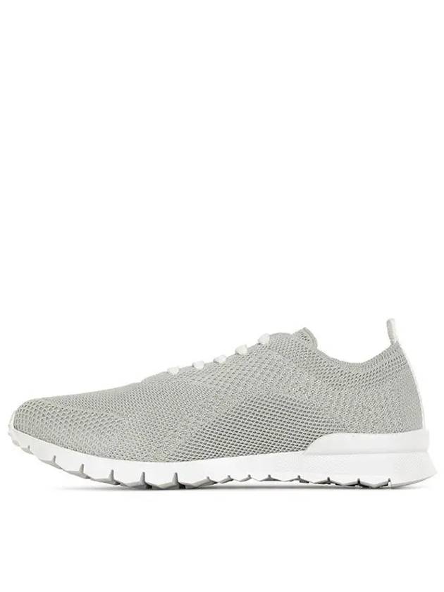 Fit Knit Low Top Sneakers Light Grey - KITON - BALAAN 3