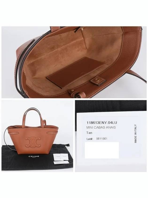 118613ENY 04LU Mini Cabas Anais Tote Bag - CELINE - BALAAN 7