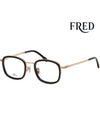 Titanium Glasses Frame FG50025U 030 Men Women Horned Frames - FRED - BALAAN 4