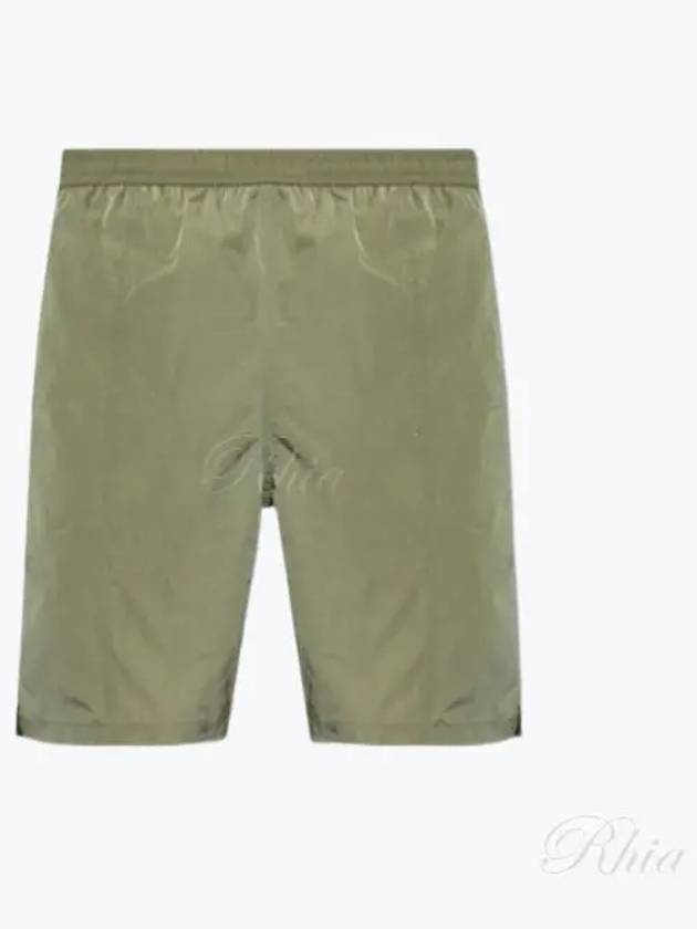 Logo Swim Shorts Green - AMI - BALAAN 2