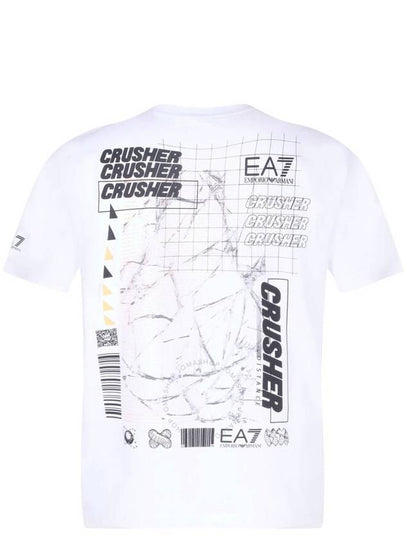 Emporio Armani Crusher Graphic Print T-Shirt, Size XX-Large - EMPORIO ARMANI - BALAAN 2