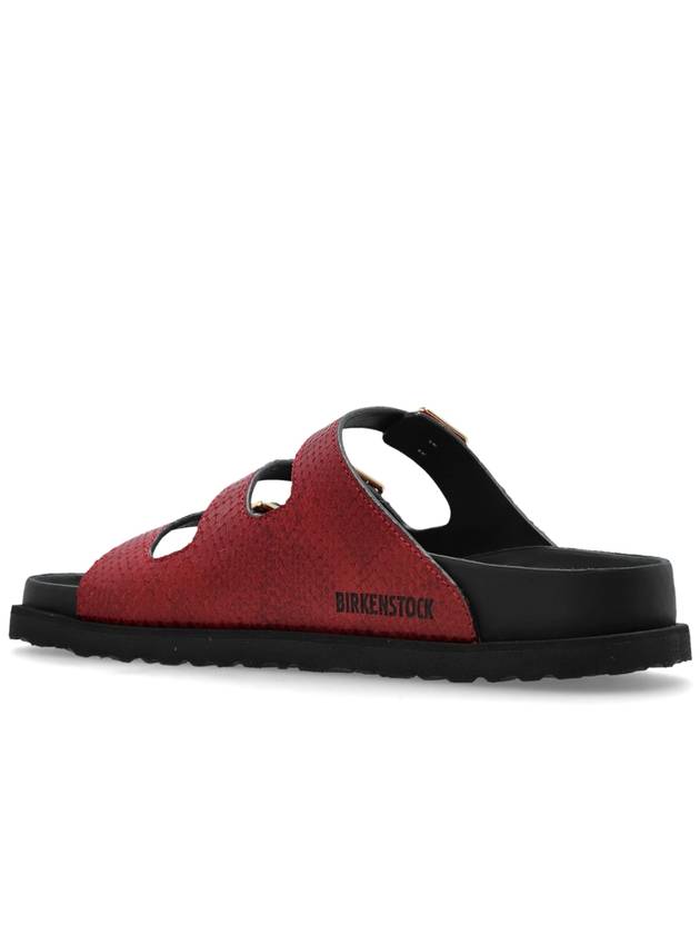 Birkenstock 1774 Slippers Florida Lined, Women's, Red - BIRKENSTOCK - BALAAN 5