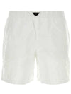 Re-Nylon Swim Shorts White - PRADA - BALAAN 2