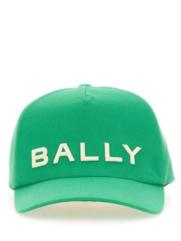 Hat MHA01C CO057U663 GREEN - BALLY - BALAAN 1