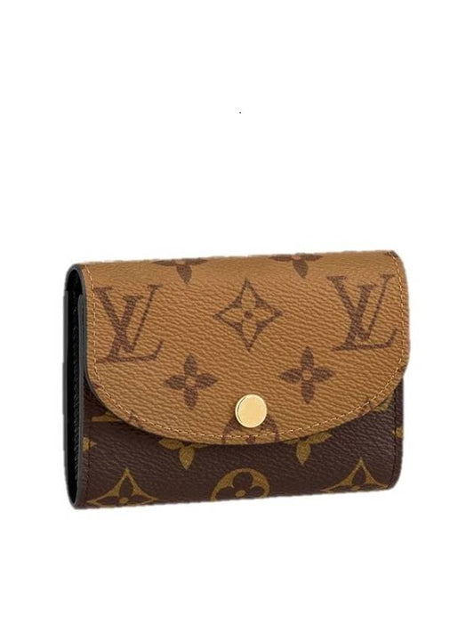 Rosalie Monogram Reverse Coin Purse Brown - LOUIS VUITTON - BALAAN 2