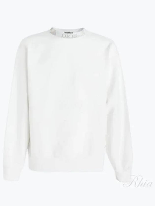 Duncan Grant Charleston Casual Fit Sweatshirt White - DIOR - BALAAN 2