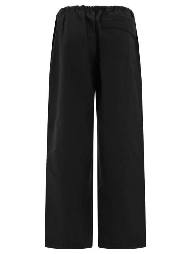 Relaxed Fit Straight Pants Black - ACNE STUDIOS - BALAAN 3