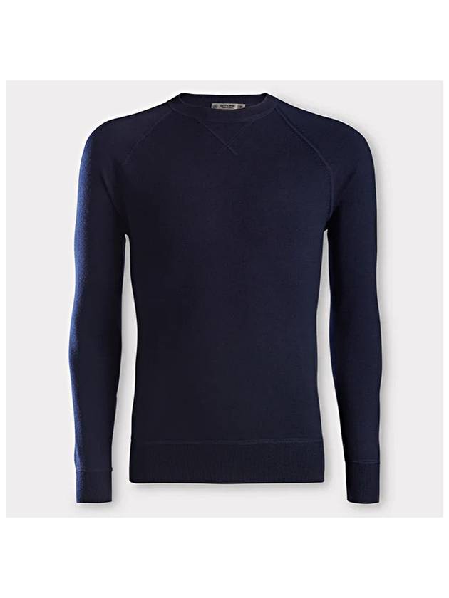 Men's Wool Sweater Navy - G/FORE - BALAAN 2