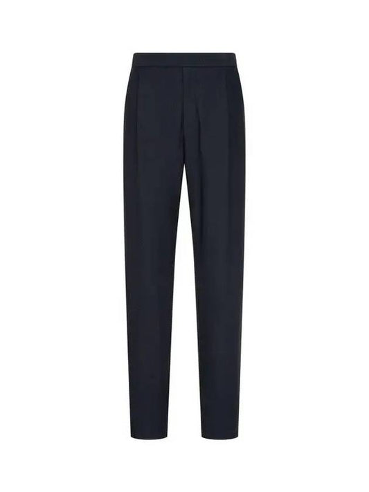 Men s Stretch Mesh Banding Pants Dark Navy - GIORGIO ARMANI - BALAAN 1