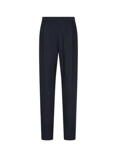 Men s Stretch Mesh Banding Pants Dark Navy - GIORGIO ARMANI - BALAAN 1