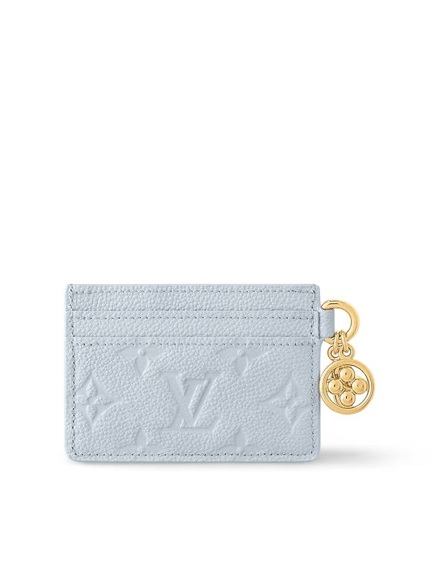 LV Charm Empreinte Monogram Card Wallet Blue - LOUIS VUITTON - BALAAN 7