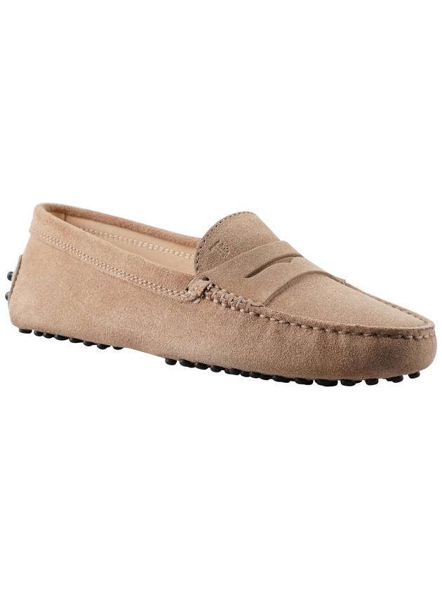 Gommino Suede Driving Shoes Brown - TOD'S - BALAAN 4