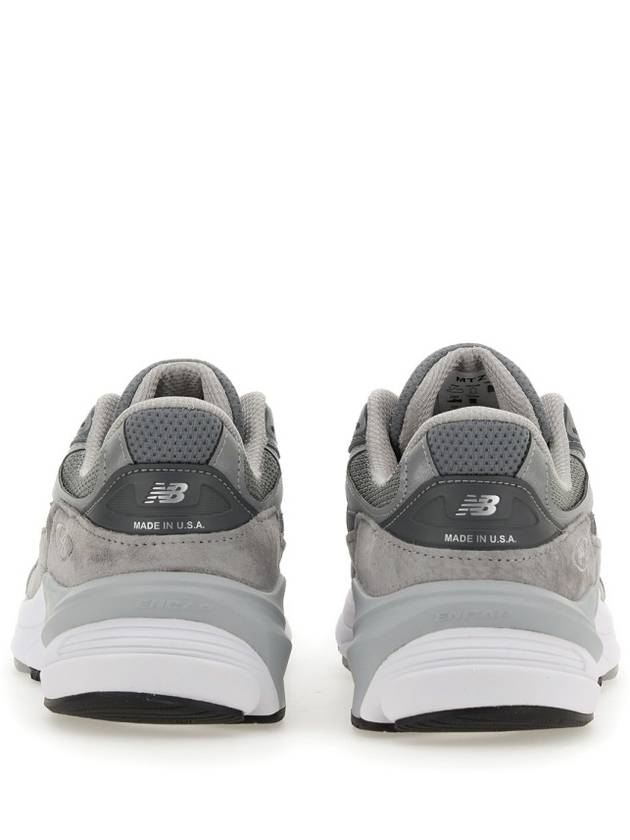 990V6 Castlerock Low-Top Sneakers Grey - NEW BALANCE - BALAAN 5