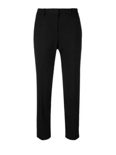 Women's Good Wool Treeca Crop Pants Black - THEORY - BALAAN 2