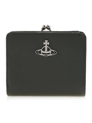 Grain leather prime halfwallet 51010020 L001J M410 - VIVIENNE WESTWOOD - BALAAN.