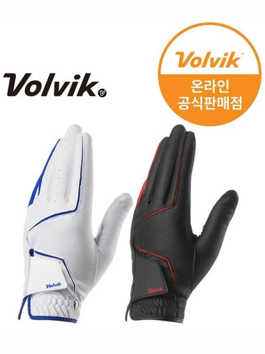 Left Hand Synthetic Leather Golf Gloves Non-slip Fit Wrist Protection Breathable Field Goods - VOLVIK - BALAAN 1