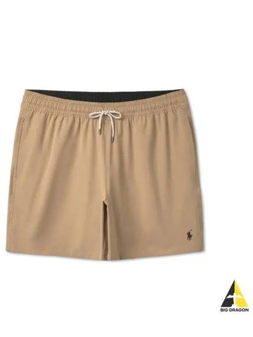 14 6cm Traveler Classic Swim Trunk Beige Khaki - POLO RALPH LAUREN - BALAAN 1