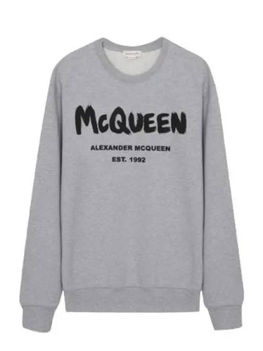 graffiti logo sweatshirt - ALEXANDER MCQUEEN - BALAAN 1