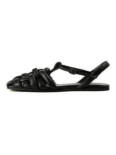 Cabersa Padded Fisherman Sandals Black - HEREU - BALAAN 2