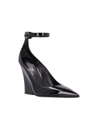 VLOGO PATENT LEATHER PUMPS - VALENTINO - BALAAN 2