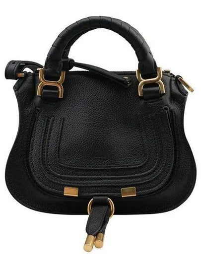 Marcie Mini Double Carry Tote Bag Black - CHLOE - BALAAN 2