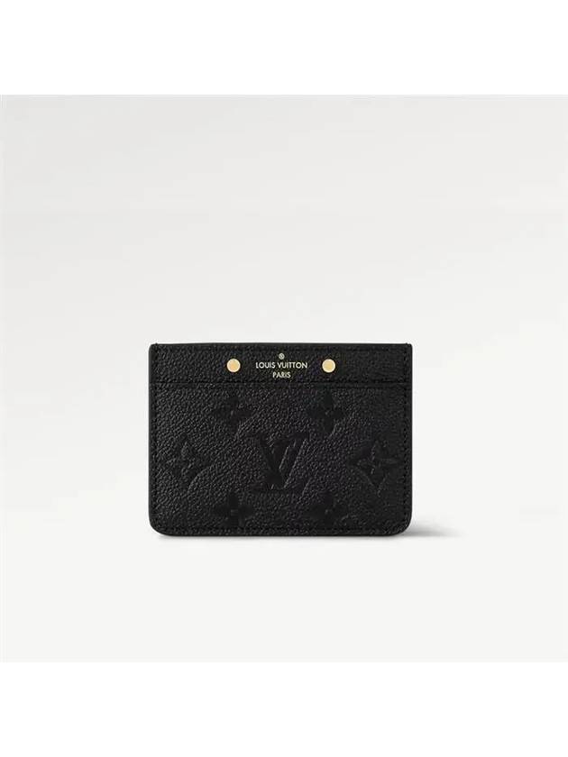 Monogram Empreinte Card Wallet Black - LOUIS VUITTON - BALAAN 7