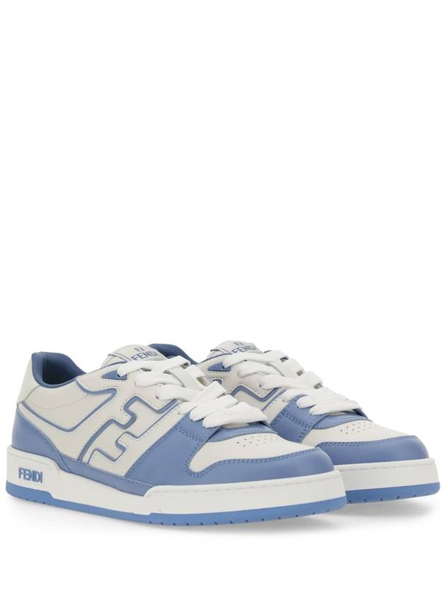 Match Low Top Sneakers Light Blue - FENDI - BALAAN 2