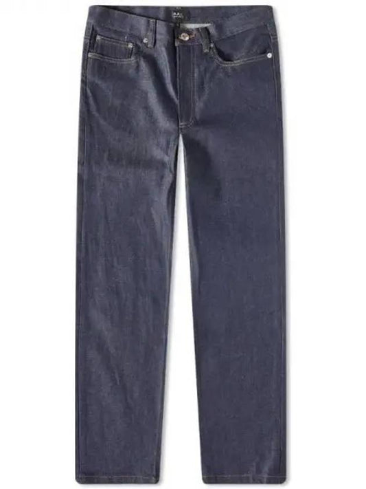 Men's Martin Cotton Straight Jeans Indigo - A.P.C. - BALAAN 2