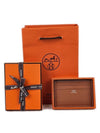 Citizen Twill Card Wallet Brown - HERMES - BALAAN 2