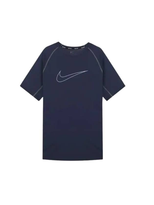 Men's Pro Dri-Fit Short Sleeve T-Shirt Blue - NIKE - BALAAN 1