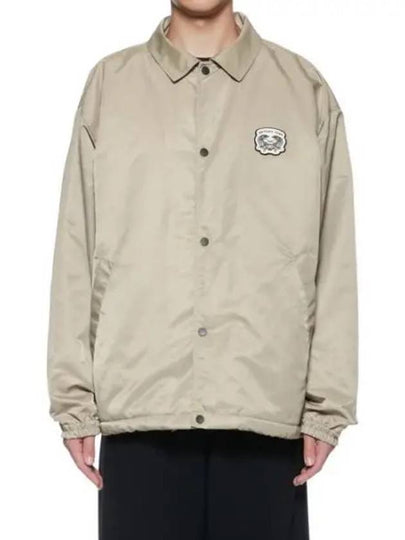 Padded Coach Jacket Beige - ONITSUKA TIGER - BALAAN 2