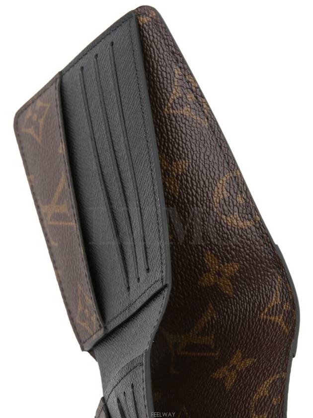 Monogram Gaspar Half Wallet M93801 Macassar Black - LOUIS VUITTON - BALAAN 8